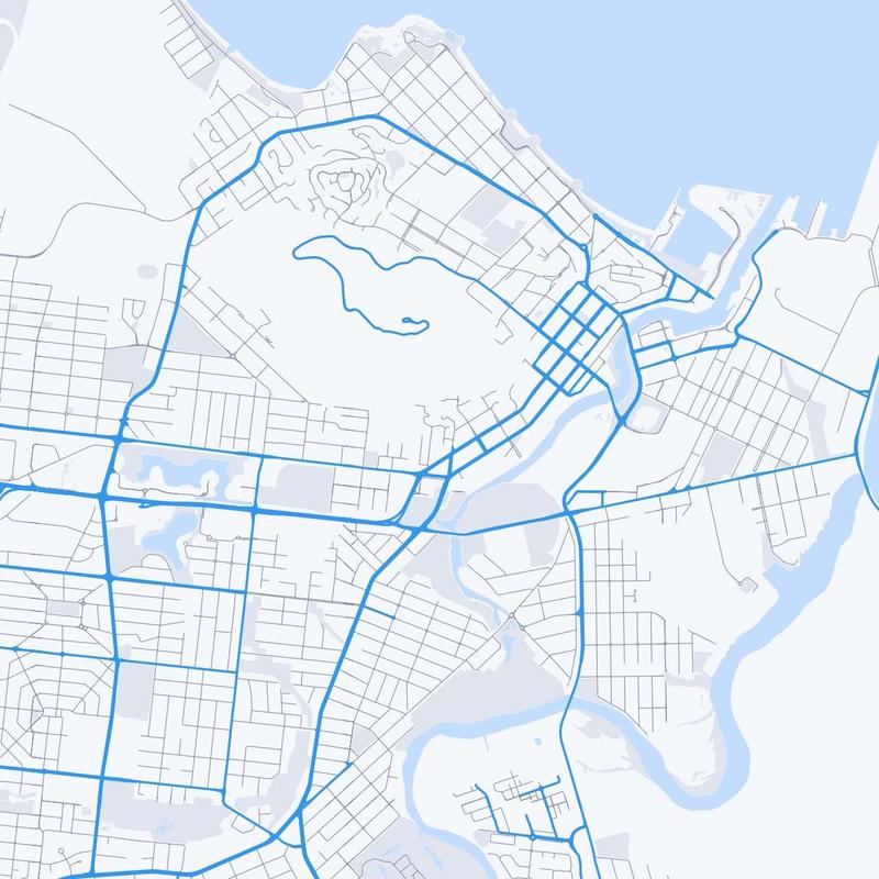Map of Townsville