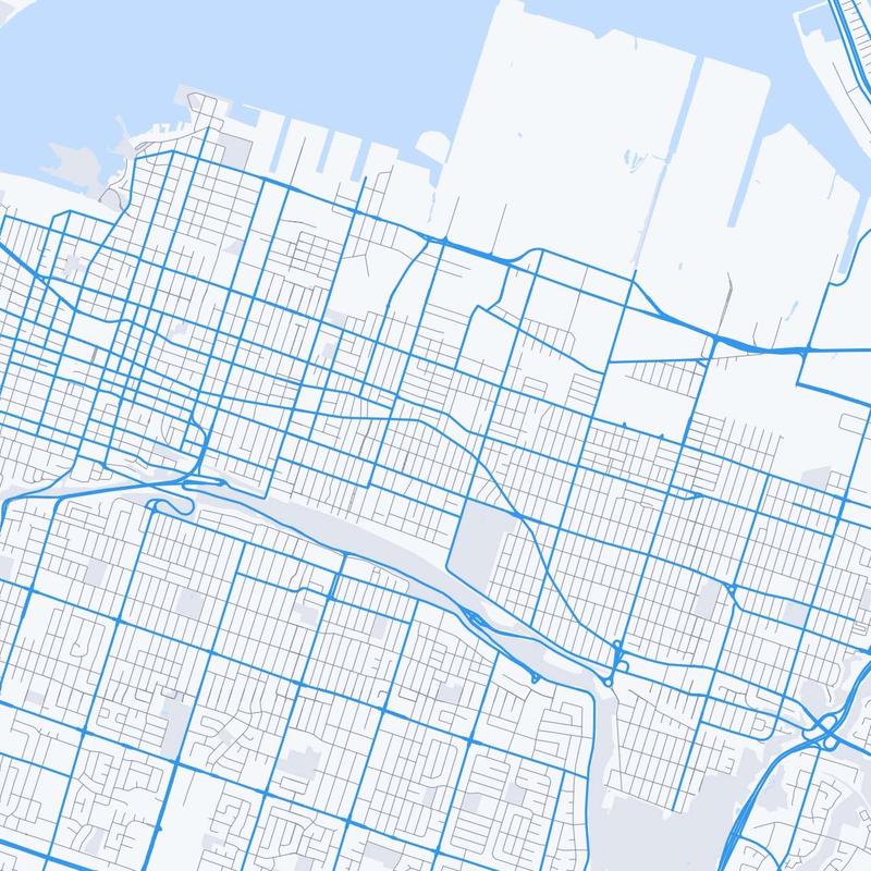 Map of Hamilton